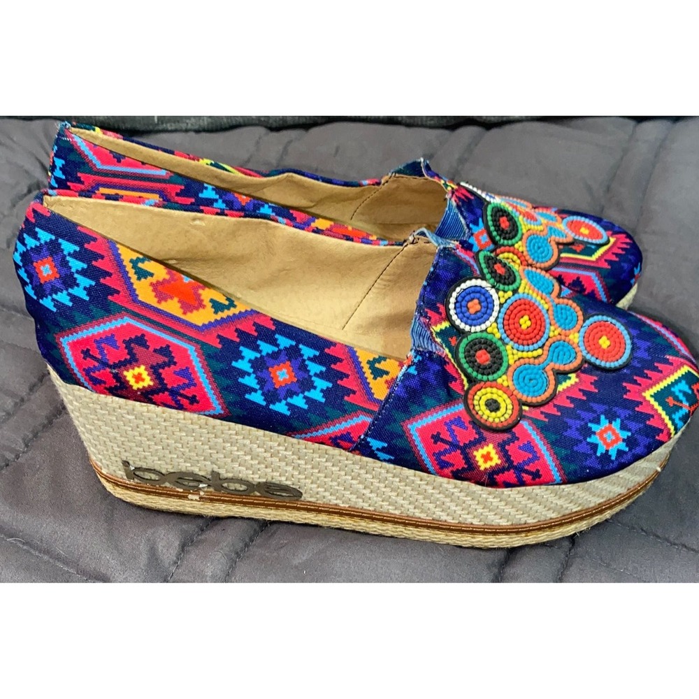 Bebe wedge heel